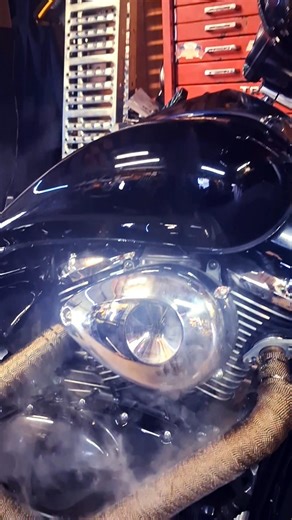 Mine Rat Bobber Burnin Off Header Wrap 💀 🔥#motorcycle #bobber #abandonedmines