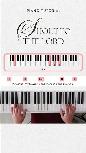 Shout To The Lord (Part 2) | Easy Piano Tutorial