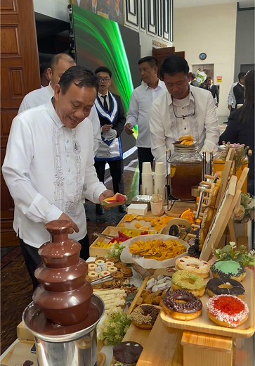 Elegant Dessert Buffet Setup for Celebrations