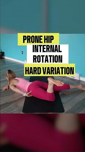🔥 Level Up! Prone Hip Internal Rotation Progression 🔥