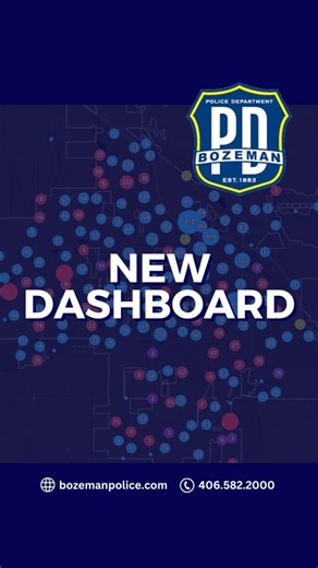 We now have a better way to track crime in the city: check out our brand-new dashboard! This comprehensive map has three different tabs that showcase recent crimes, calls for service, and traffic incidents. The Calls for Service dashboard has been rebranded for improved readability. The Crime dashboard is new and tracks offenses, or illegal actions that can result in a case or citation. The Traffic dashboard is also new and was created in response to a common topic officers hear when engaging wi