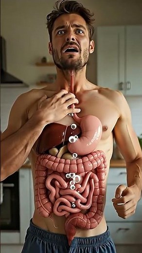 How Gas Forms Inside the Stomach | Human Digestive System Animation
