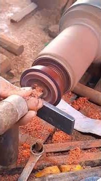Rustic Woodturning with Traditional Lathe Techniques #wood #woodscraft #woodworking