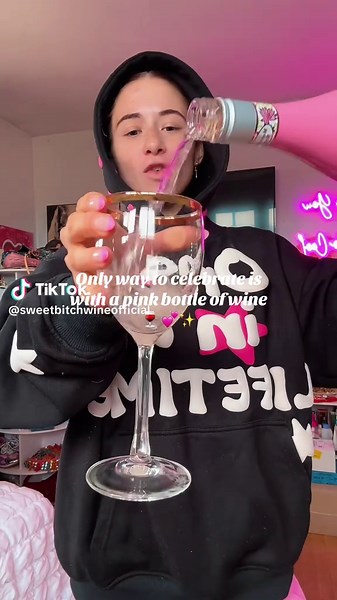 sweet b!tch wine on TikTok