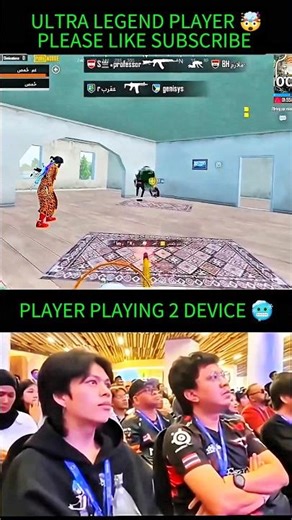 1 DEVICE 2 PLAYERS 🤯 #viral #jonathangaming #youtube #ipadmini5pubghandcam #foryou #pgmi #bgmi