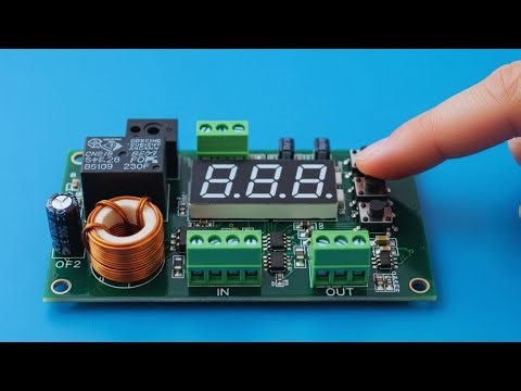 Digital Low Voltage Protector | Battery Low Voltage Disconnect Module