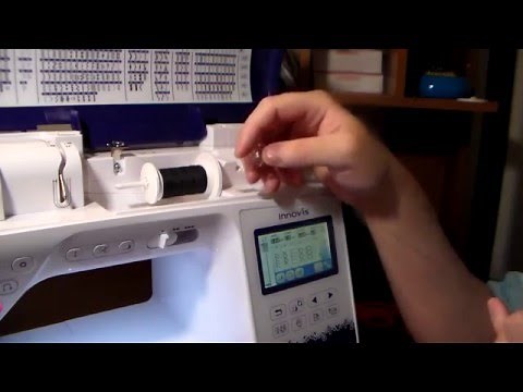 Threading and bobbin winding on the Brother NQ3500D