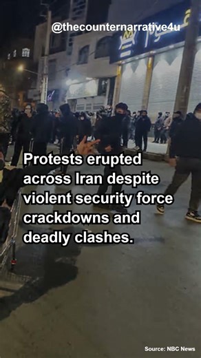 Iranian Government Shuts Down Internet Amid Violent Crackdown #news #shorts
