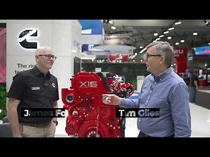 Hydrogen internal combustion engine at the Brisbane Truck Show 2023