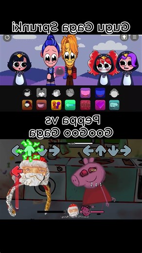Gugu Gaga & GooGoo Gaga - Exciting FNF Mod - Poppy Playtime vs Peppa Showdown! #FNF #MobileGame