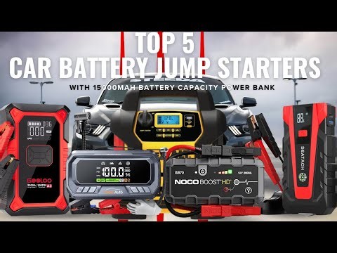 Top 5 Car Battery Jump Starters Under $100 That Actually WORK!