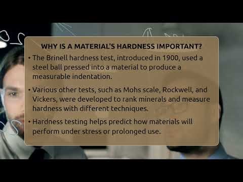 Why Is A Material's Hardness Important? - Science Through Time