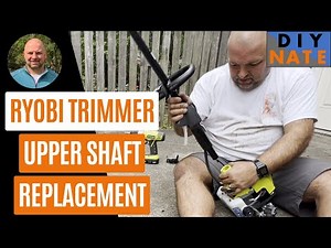Replacing Upper String Trimmer Shaft on Ryobi Gas Weed Whacker (RY252CS, RY253CS) - by DIYNate