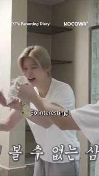 #TXT learns bath time isn’t easy. #kvariety #txtsparentingdiary
