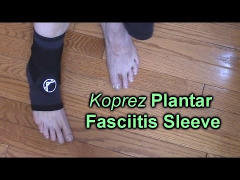 Koprez Plantar Fasciitis Sleeve/Brace with Ankle Compression Straps for Women or Men REVIEW