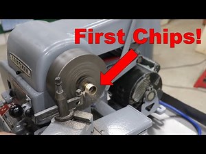 Atlas Craftsman Lathe Reassembly, Testing, and First Chips