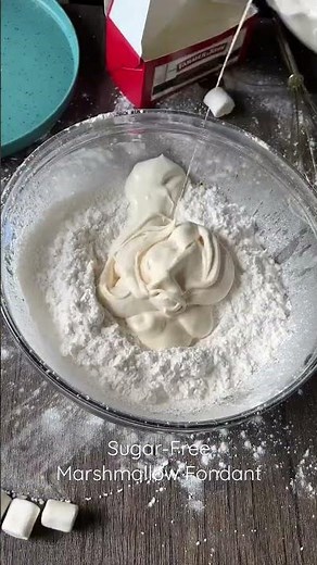 SUGAR-FREE FONDANT #recipe #lowcarb #sugarfree #recipe
