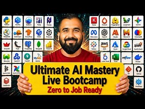Ultimate AI Mastery Live BootCamp Zero to Job Ready | Biggest LIVE AI BootCamp Ever🔥🚀