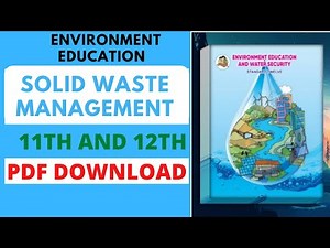 SOLID WASTE MANAGEMENT | 12th Evs Project Maharashtra Board 2021 |