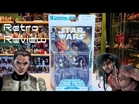 RETRO REVIEW: 2008 Commander Faie & Quinlan Vos Comic Pack Review | JediMaster738