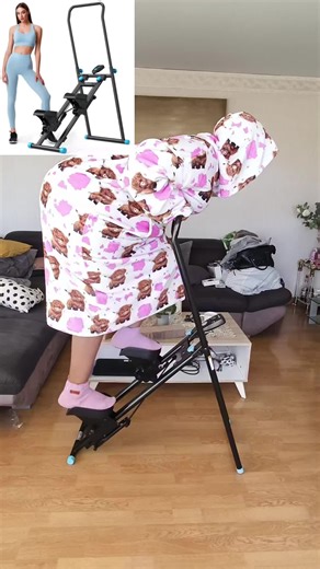 marche pied d'escalier avec guidon machine d'exercices pour les entraînements équipement de fitness à domicile pour les hommes et les femmes #sport #fitnesstips #tiktokshop