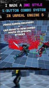 I built a 1-button, timing-based combo system in Unreal Engine 5