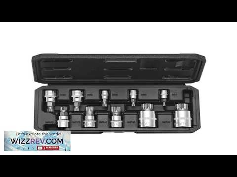 VEVOR Triple Square Spline Bit Socket Set 10 Piece