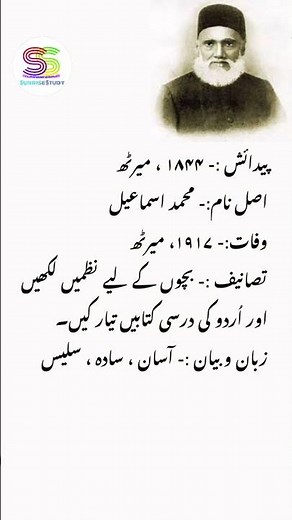 Ismail Merathi || Urdu Poet اسمعیل biography ismaeel ki hayat aur khidmat #urdupoet #jrf #cbse