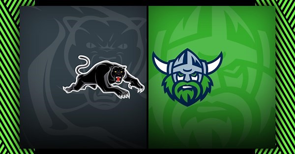 Panthers v Raiders - Round 25, 2025.