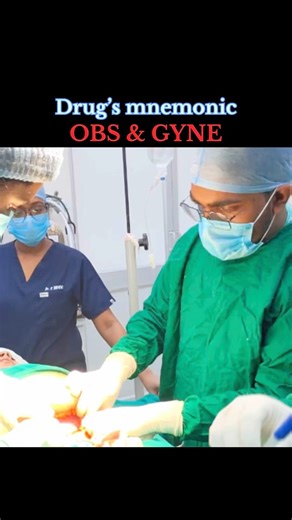 Mnemonics for OBS & Gyne #medicalstudent #trending #mbbs #neet