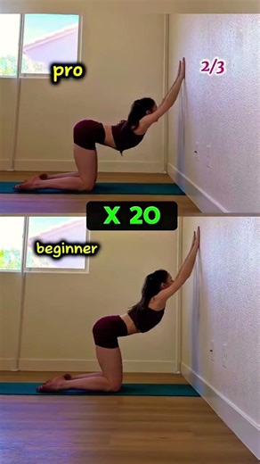 Backbend Exercises | Wall-Mounted Backbend Stretch #Yoga Plus #SideAngleTwistPose #DailyYoga #yoga