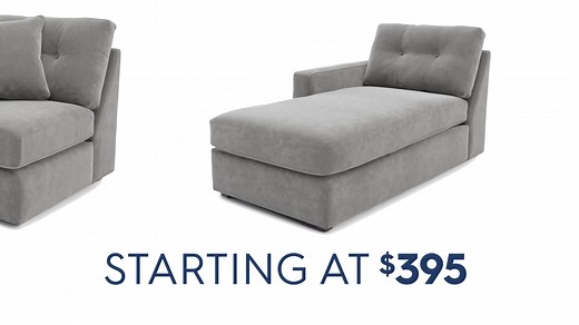 23 reactions | ✨ Meet the Modular One! Levin’s exclusive sectional = endless customization   7 pieces, 7 colors — starting at just $395! Transform your space today.  | Levin Furniture and Mattress | Facebook