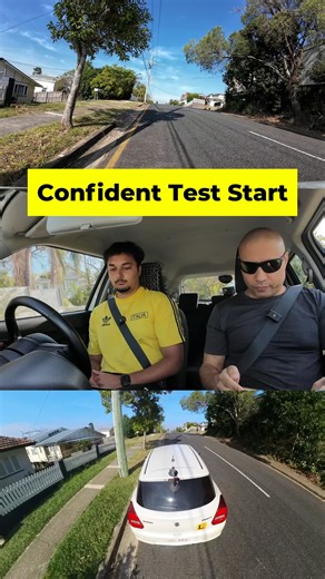 Driving Test Australia on Instagram: "Starting strong! This student showed great confidence at the beginning of the mock test — a solid mindset for a smooth drive. #mockdrivingtest #car #driving #test #learn #drivingtips #fyp #mocktest"