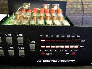ldg at-600 proII antenna tuner inside work