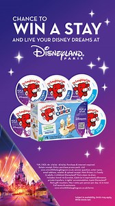 Your next pack of The Laughing Cow could take you straight into a magical world at Disneyland® Paris! | The Laughing Cow UK- Official Page