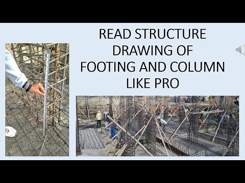 READ STRUCTURAL DRAWING LIKE PRO || COLUMN FOOTING DRAWING READING || CONSTRUCTION STRUCTURE DRAWING