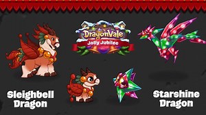 Very Merry & Very Bright. These New Dragons Fill Us With Delight! | DragonVale