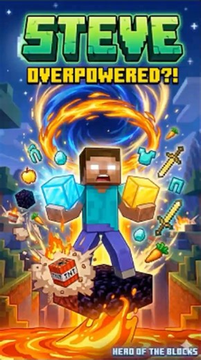 Minecraft’s Steve is WAY Stronger Than You Think 😱