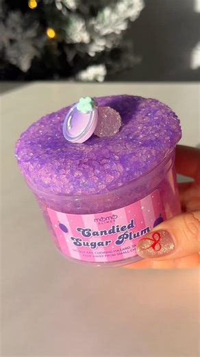 Momo Slimes Official on Instagram: "candied sugar plum asmr 🍬"