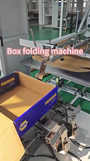 Automatic Carton Folding Machine | High-Speed & Stable Box Folding Solution