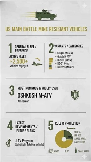 The Best Protected US Vehicles! 🏆 #army #usmilitary #americanarmy #battlefield #armygear