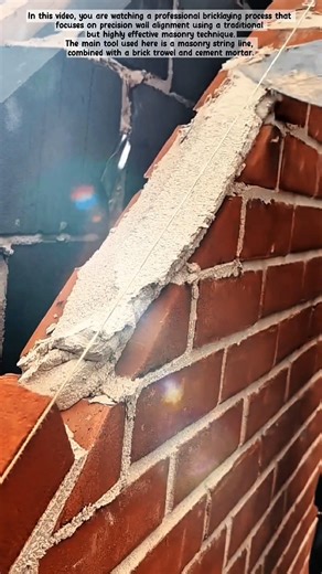 Professional Masonry Technique! #shorts