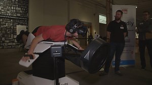 Birdly VR at the Field Museum