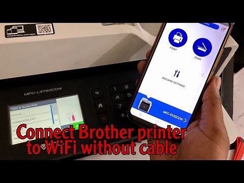 How can Connect Brother printer to Mobile via WiFi