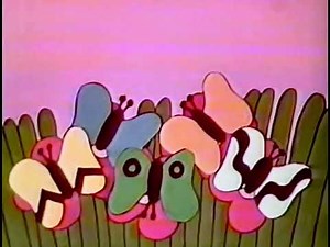 Sesame Street- 5 Butterflies (with voice)