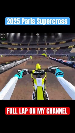 Paris Supercross #supercross #shorts #gaming #mxbikes #gameplay