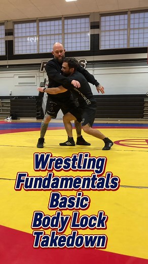 Wrestling Fundamentals: Basic Body Lock Takedown Here is a simple way to get the body lock and use it to take your opponent down in wrestling. Leave a comment or DM me if you have any questions about this sequence. #wrestling #vimywrestling#wrestlingtechnique #jiujitsu #bjj #nogi #jiujitsutechnique #grappling #technique