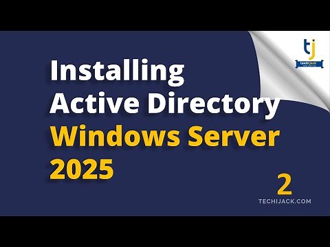Windows Server 2025 | Active Directory Installation