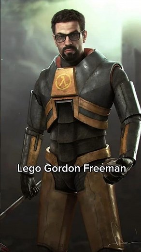 Lego Gordon Freeman custom #GordonFreeman #halflife #lego #custom