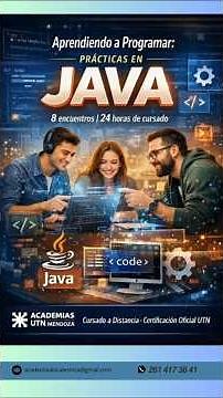Curso Aprendiendo a Programar con Java #computación #programaciónjava #adistancia #utnfrm